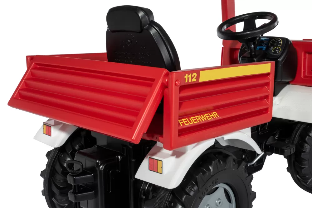 Trapvoertuig Rollyunimog Fire 118 X 81 X 54 Rood^Rolly Toys Best Sale