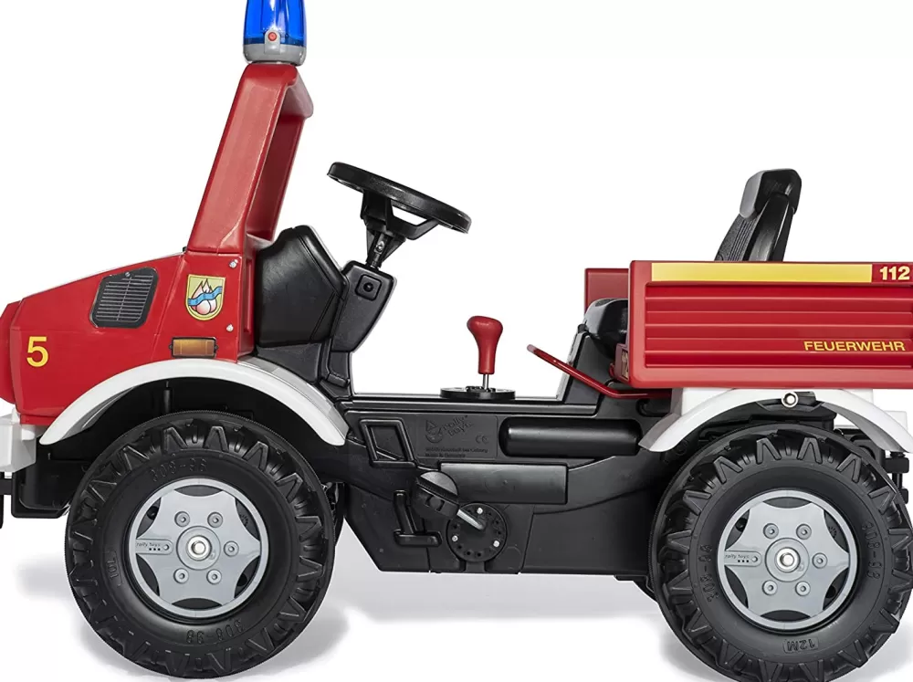 Trapvoertuig Rollyunimog Fire 118 X 81 X 54 Rood^Rolly Toys Best Sale