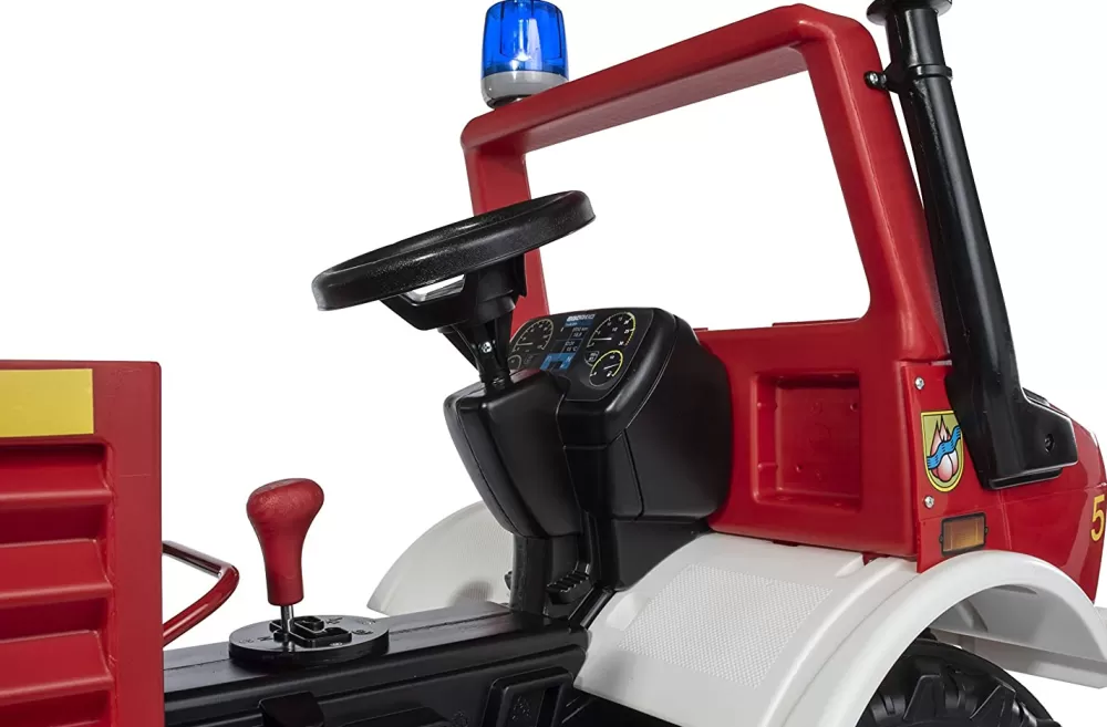 Trapvoertuig Rollyunimog Fire 118 X 81 X 54 Rood^Rolly Toys Best Sale