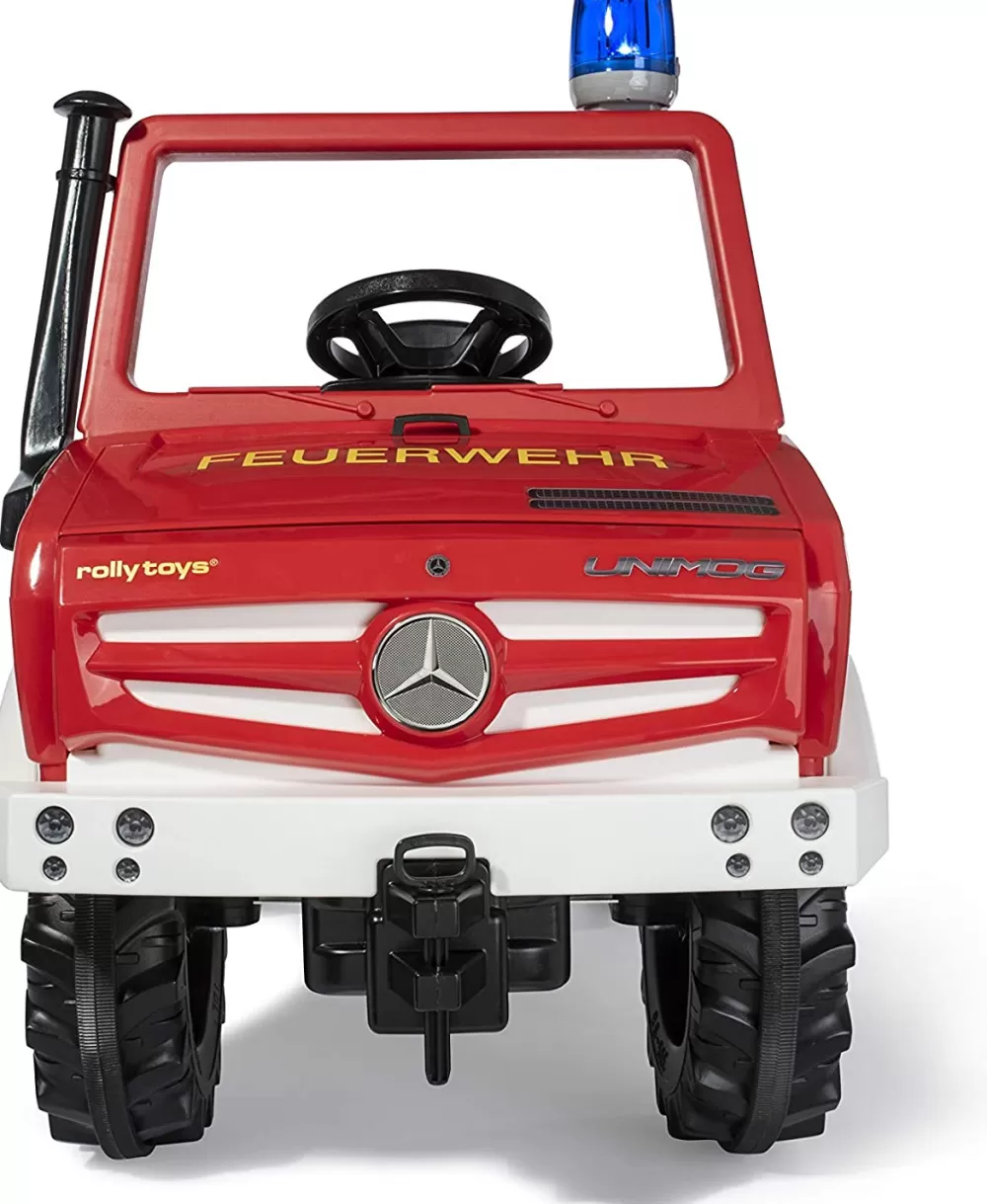 Trapvoertuig Rollyunimog Fire 118 X 81 X 54 Rood^Rolly Toys Best Sale