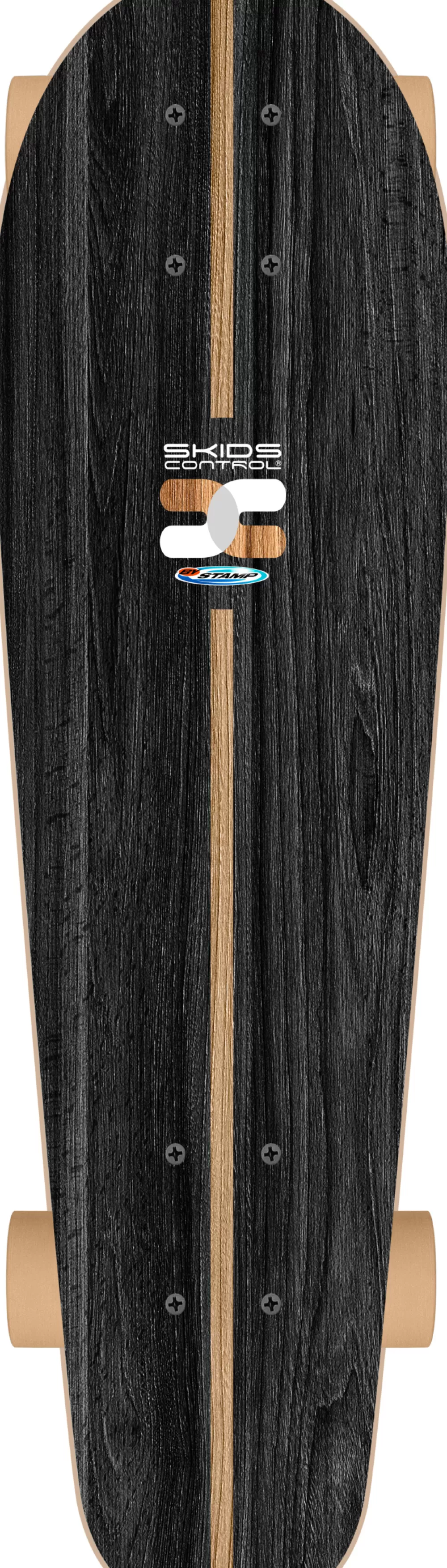 Oxygen Cruiser Skateboard 70 X 20 Cm Zwart/Beige^Skids Control Discount
