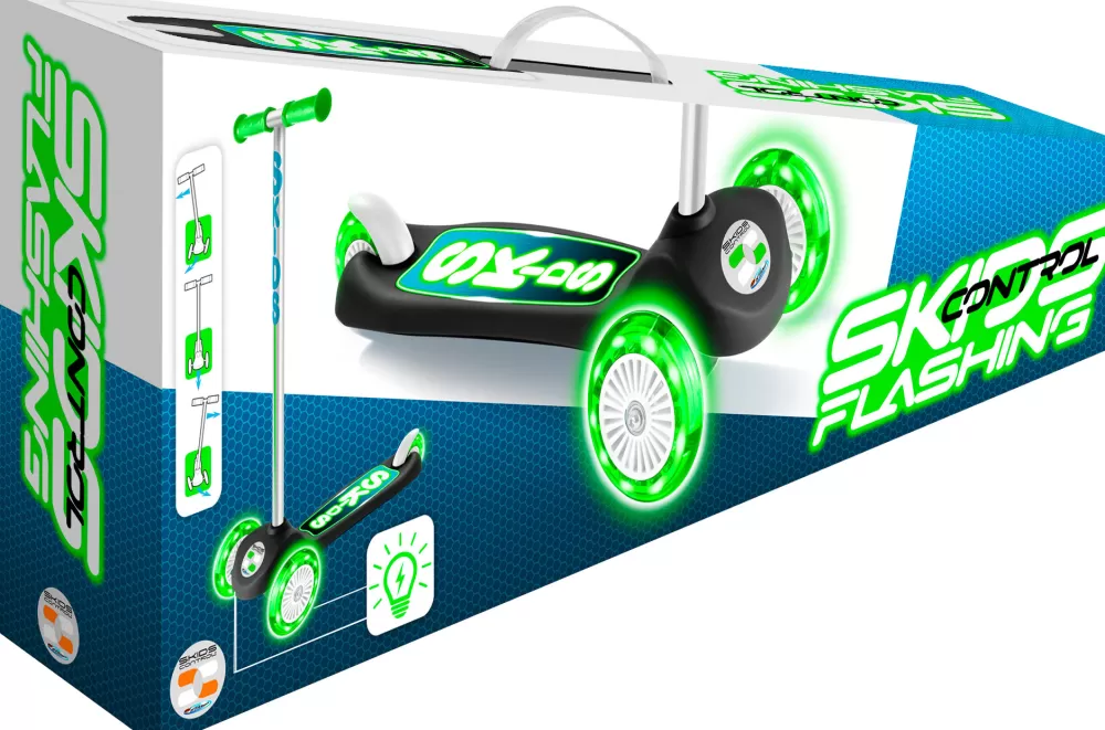 Step Lichtgevend Junior 66 X 27 Cm Abec 5 Groen^Skids Control Clearance