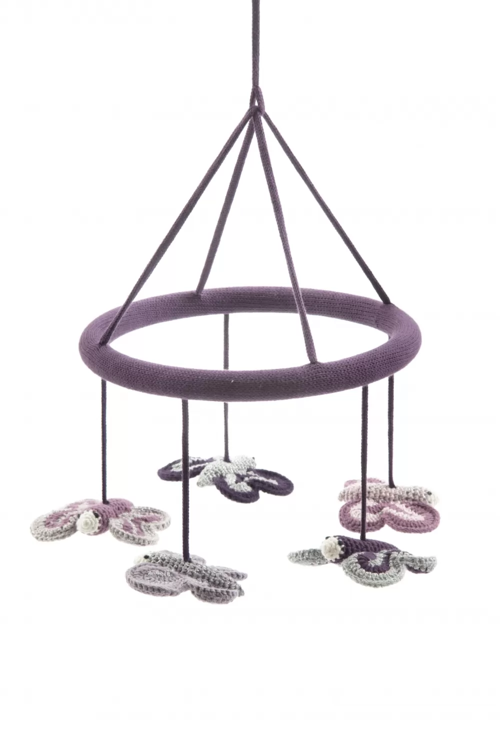 Mobiel Gebreid Vlinders 23 Cm Multicolor^Smallstuff Cheap