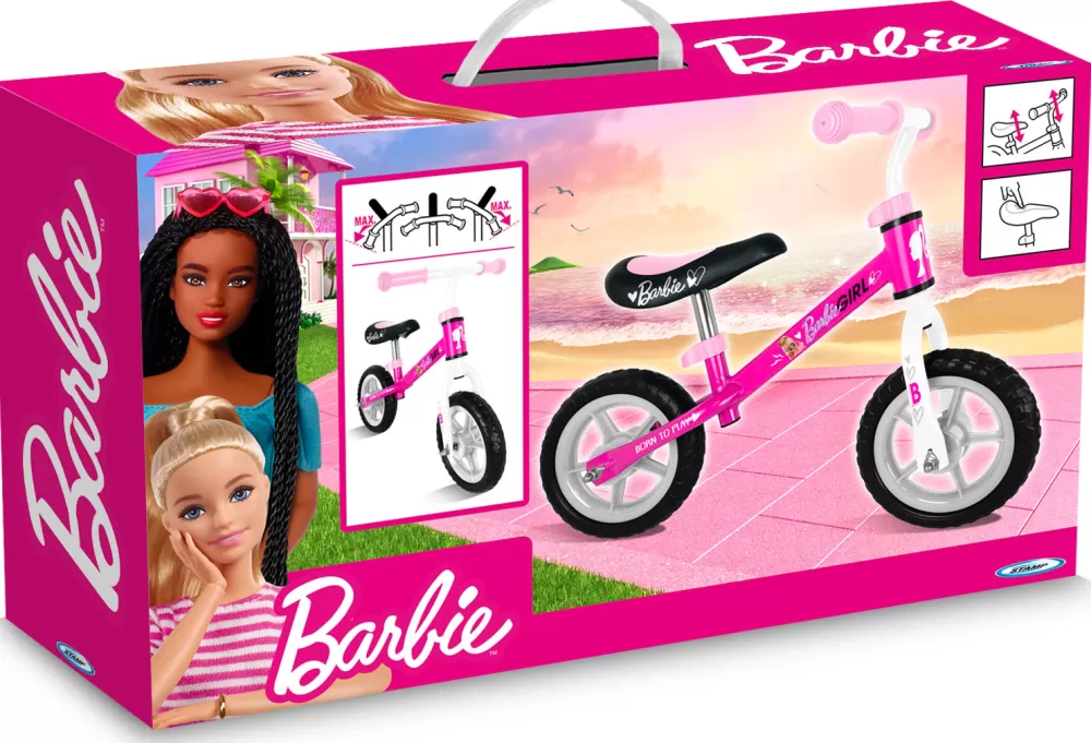 Barbie Loopfiets Met 2 Wielen 10 Inch Meisjes Roze^Stamp Discount