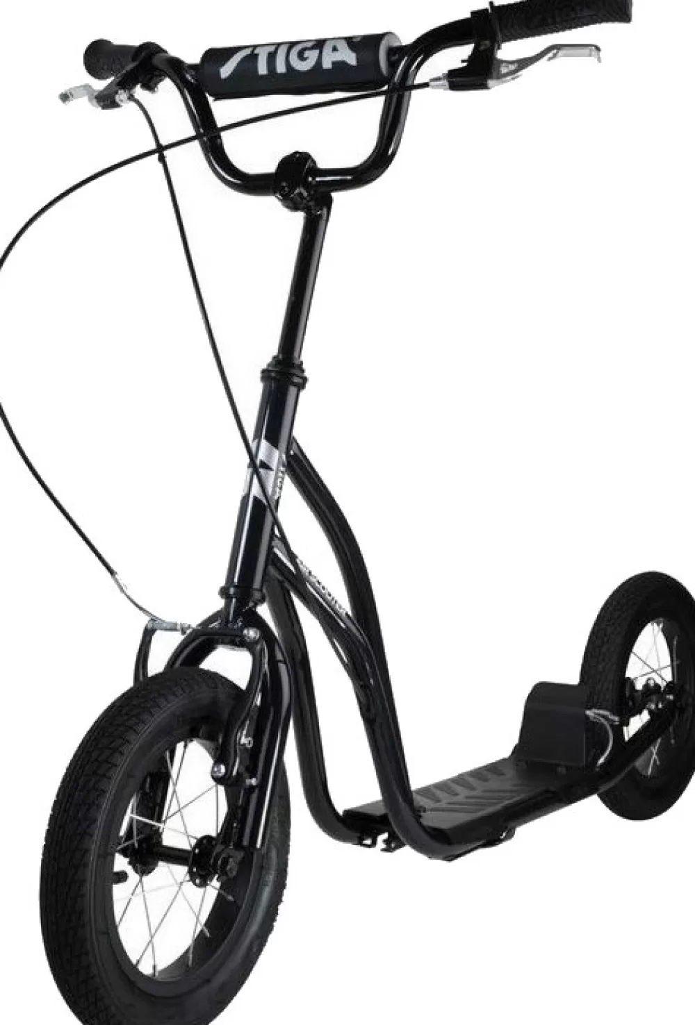 Air Scooter 12 Inch Autoped Step Zwart^Stiga Sports Shop