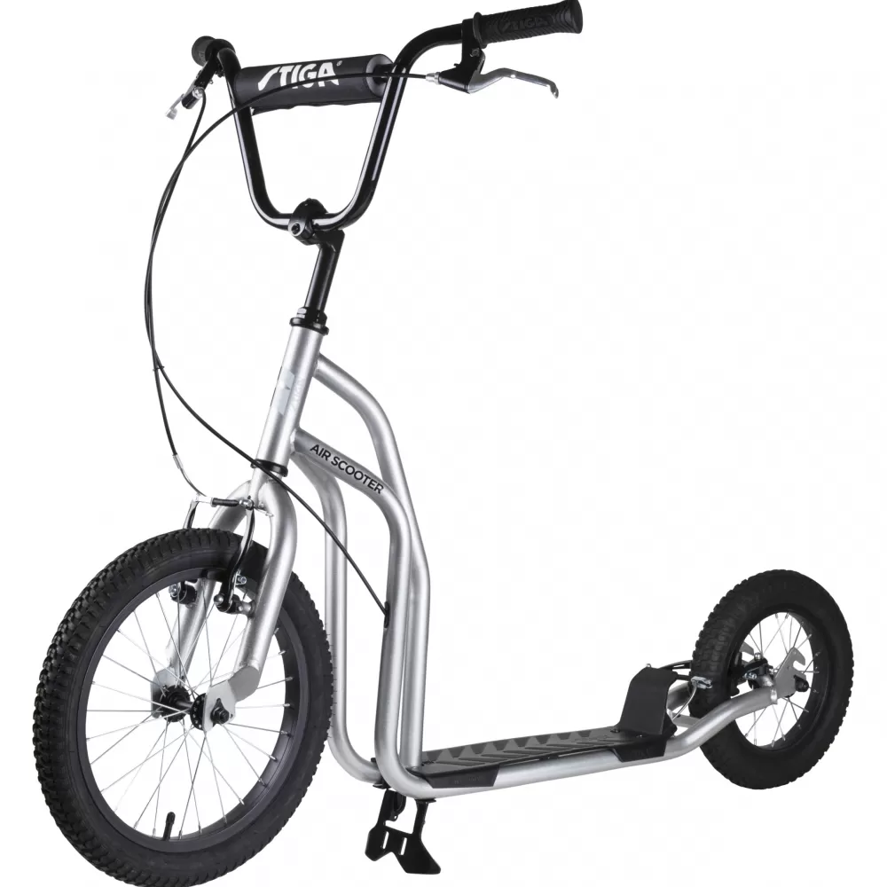 Air Scooter 16 Inch Autoped Step Zilver^Stiga Sports Hot