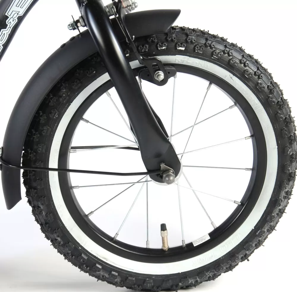 Black Cruiser 14 Inch 25 Cm Jongens Terugtraprem Matzwart^Volare Online