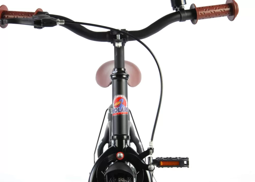 Black Cruiser 14 Inch 25 Cm Jongens Terugtraprem Matzwart^Volare Online