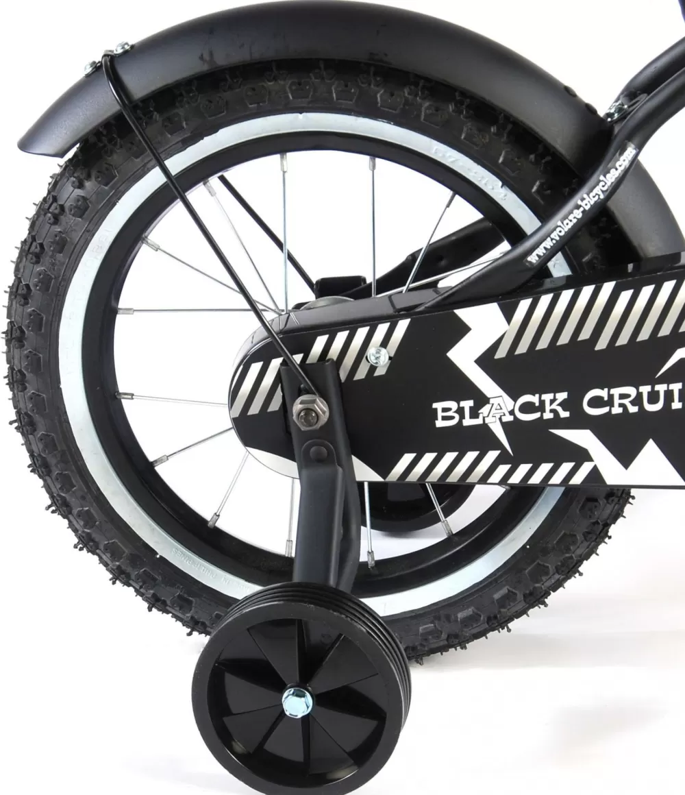 Black Cruiser 14 Inch 25 Cm Jongens Terugtraprem Matzwart^Volare Online