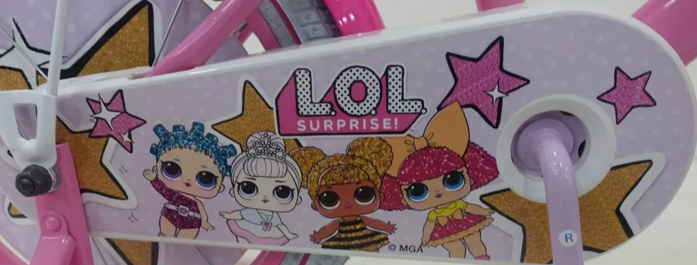 L.O.L. Surprise 16 Inch 25,4 Cm Meisjes Terugtraprem Roze^Volare Shop