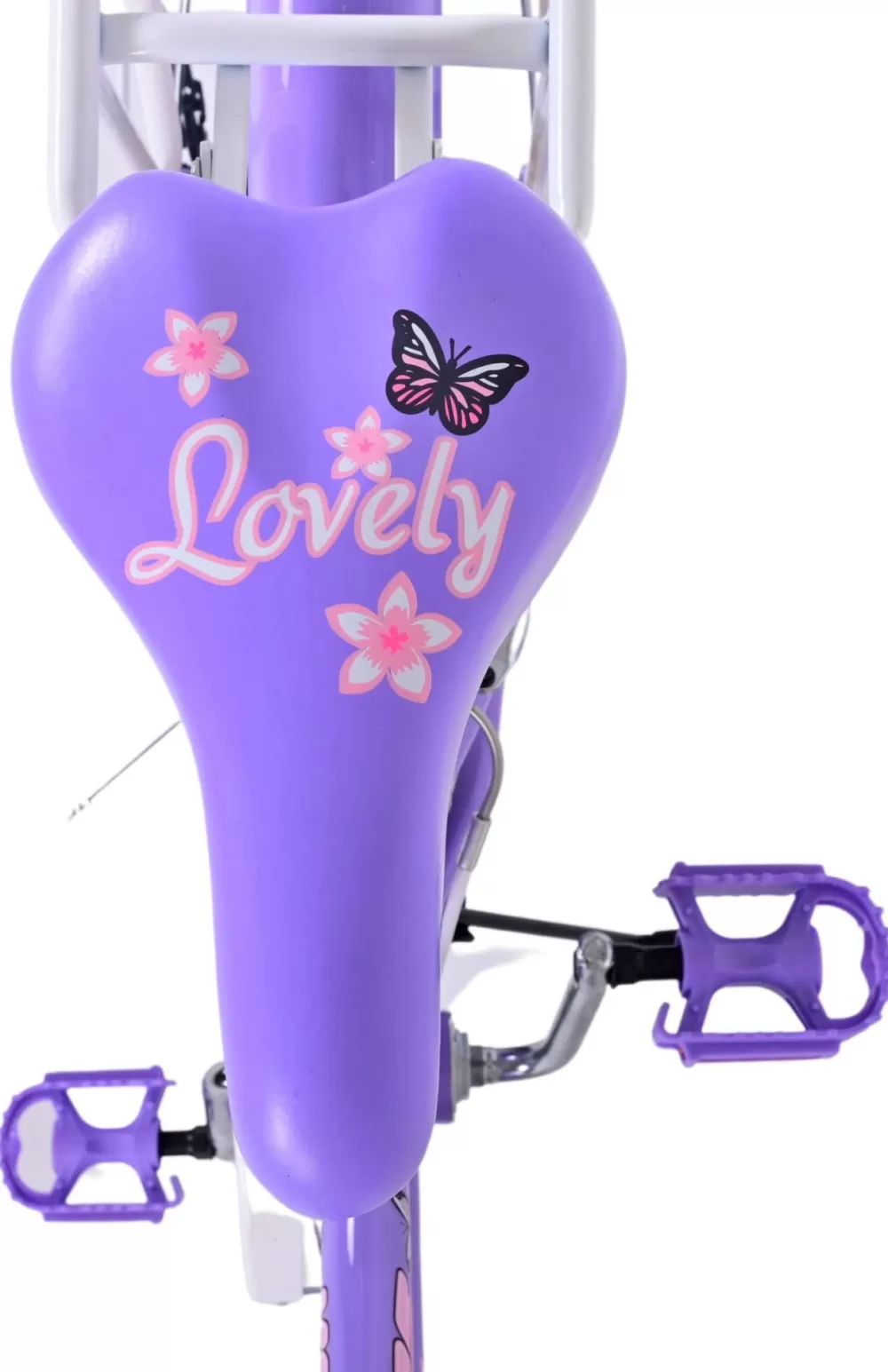 Lovely 20 Inch 27,5 Cm Meisjes 7V V-Brakes Paars/Wit^Volare New