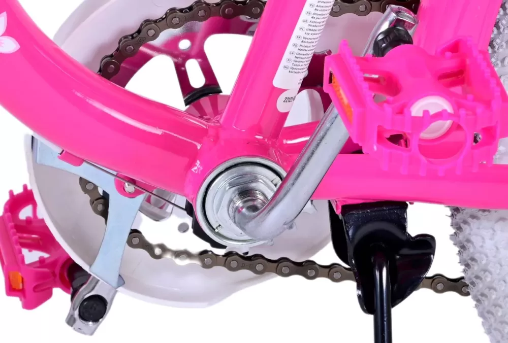 Lovely 20 Inch 27,5 Cm Meisjes 7V V-Brakes Roze/Wit^Volare Store