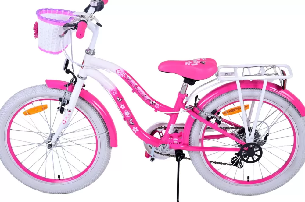 Lovely 20 Inch 27,5 Cm Meisjes 7V V-Brakes Roze/Wit^Volare Store
