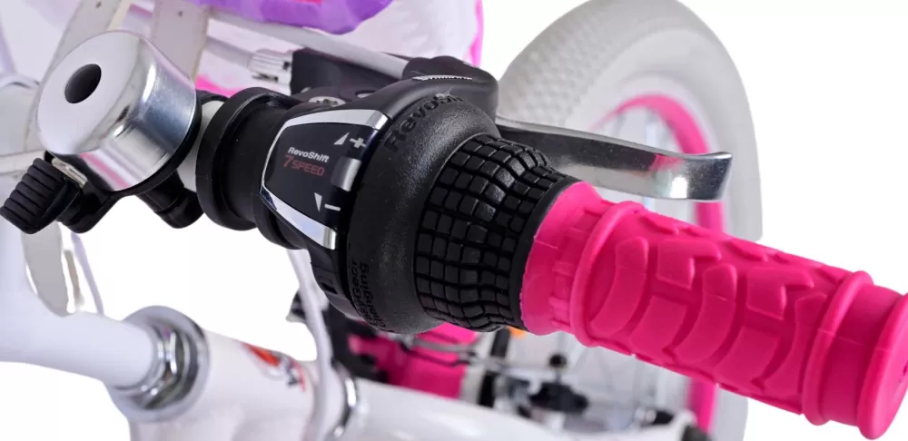 Lovely 20 Inch 27,5 Cm Meisjes 7V V-Brakes Roze/Wit^Volare Store