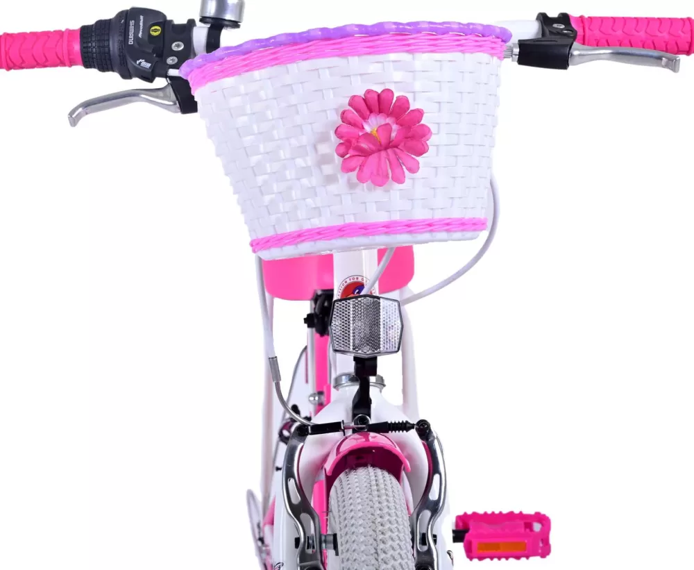 Lovely 20 Inch 27,5 Cm Meisjes 7V V-Brakes Roze/Wit^Volare Store