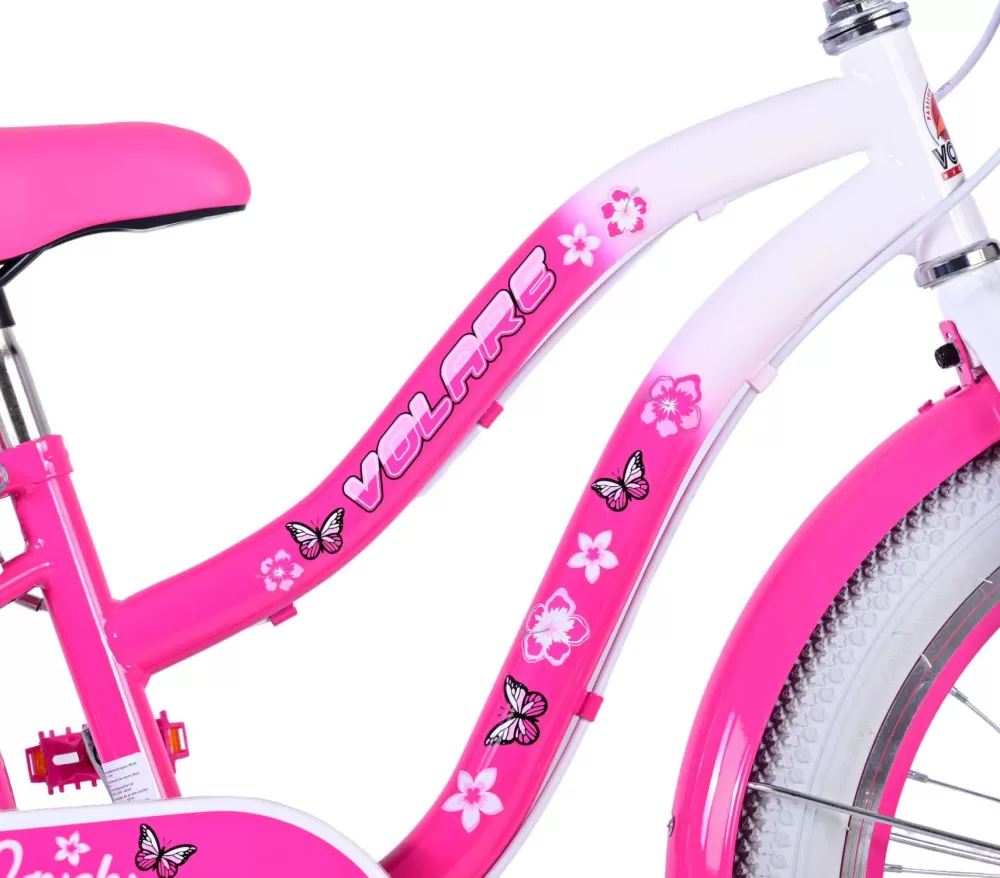 Lovely 20 Inch 27,5 Cm Meisjes 7V V-Brakes Roze/Wit^Volare Store