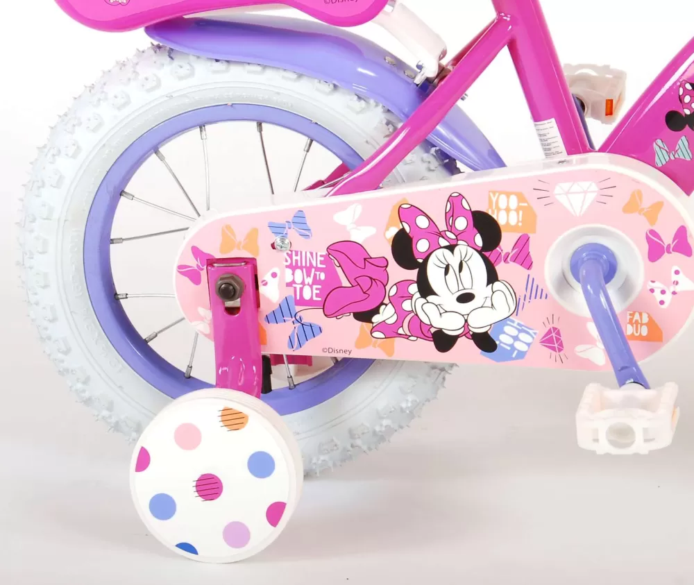Minnie Cutest Ever! 12 Inch 23 Cm Meisjes Terugtraprem Roze/Paars^Volare Cheap