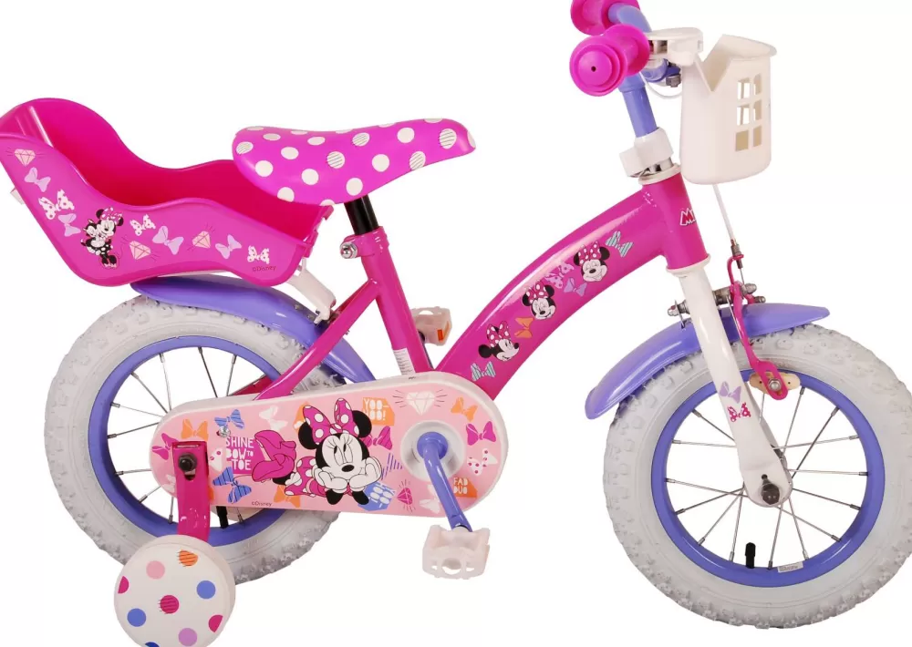 Minnie Cutest Ever! 12 Inch 23 Cm Meisjes Terugtraprem Roze/Paars^Volare Cheap