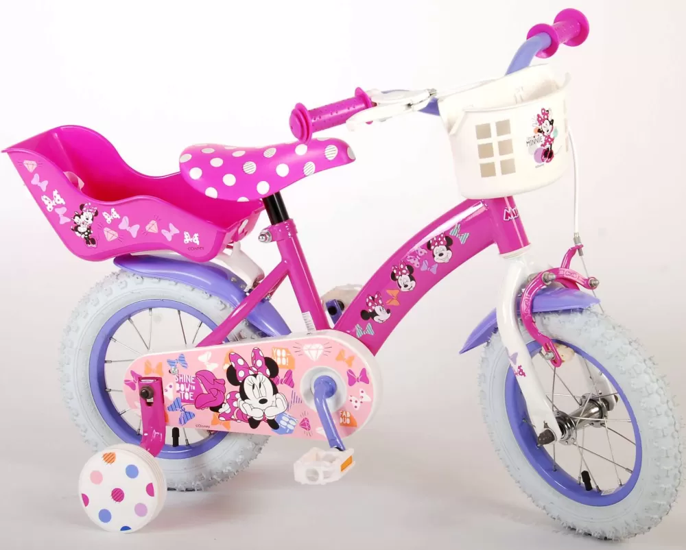Minnie Cutest Ever! 12 Inch 23 Cm Meisjes Terugtraprem Roze/Paars^Volare Cheap