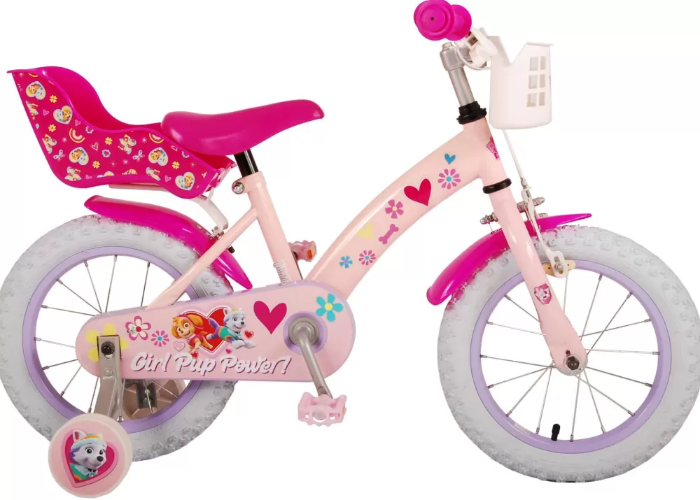 Paw Patrol Girl Pup 14 Inch Meisjes Terugtraprem Roze^Volare Hot