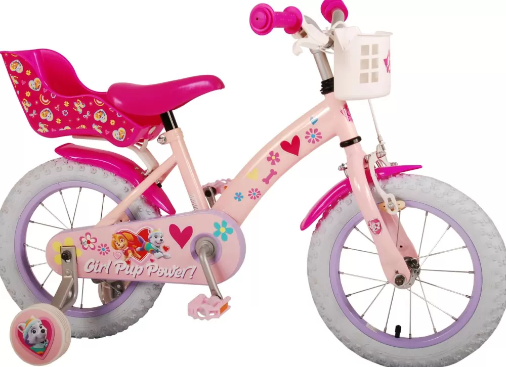 Paw Patrol Girl Pup 14 Inch Meisjes Terugtraprem Roze^Volare Hot