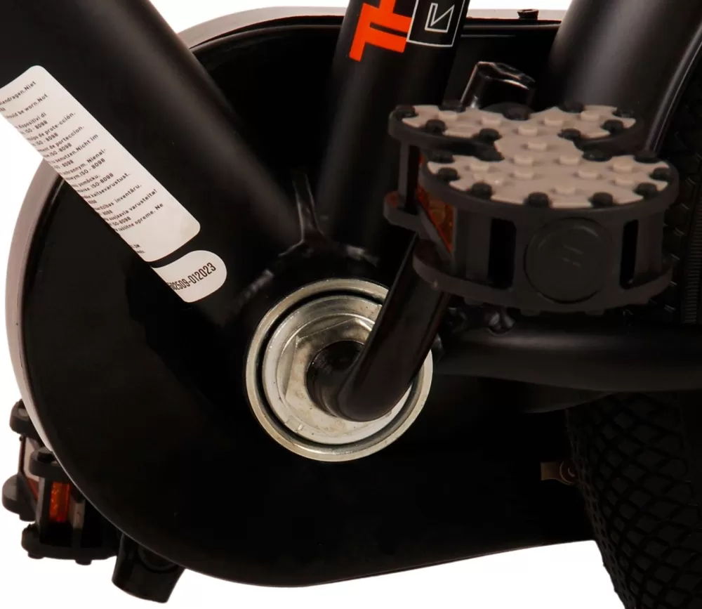 Thombike 14 Inch 22,5 Cm Jongens Terugtraprem Zwart/Oranje^Volare Clearance