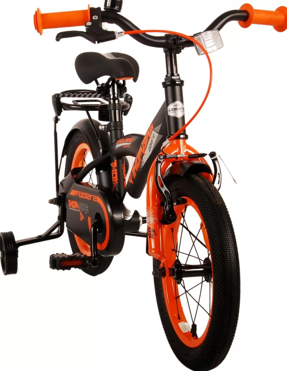 Thombike 14 Inch 22,5 Cm Jongens Terugtraprem Zwart/Oranje^Volare Clearance