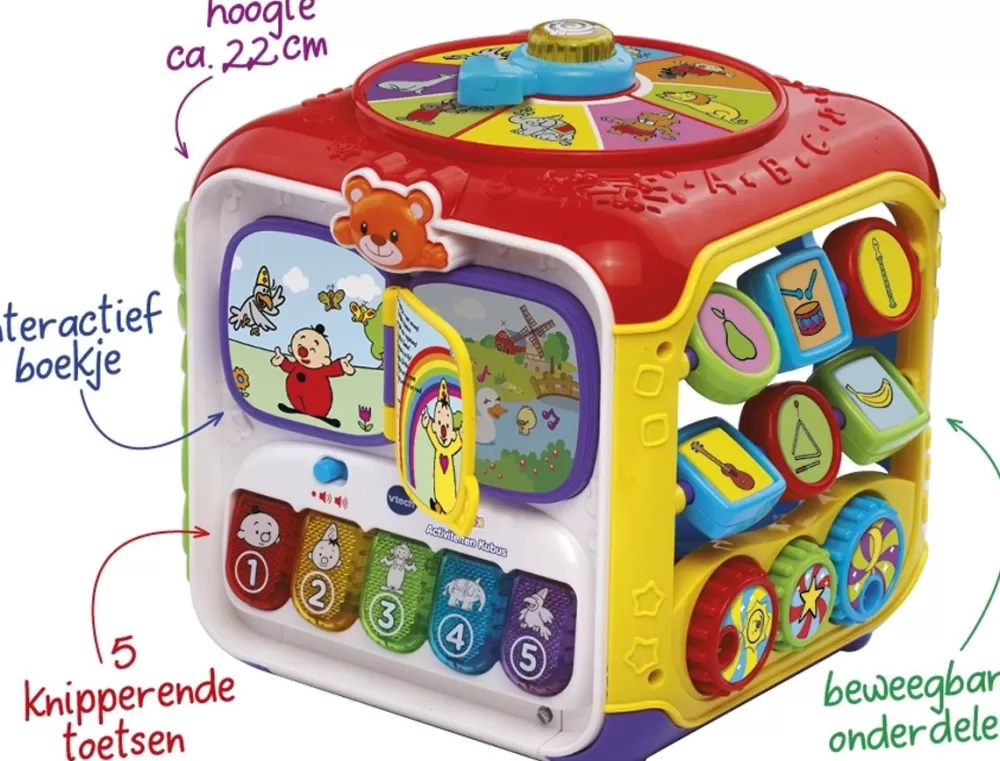 Activiteitenkubus Bumba 22 Cm Multicolor^VTech Hot